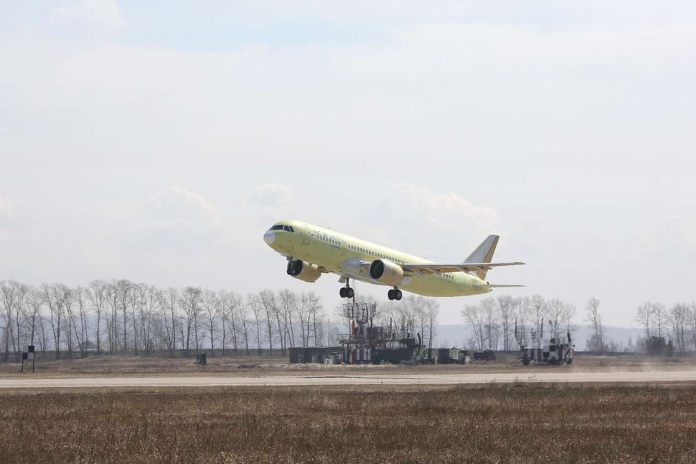 Le troisième MC-21-300 est équipé d'une cabine passagers équipée.