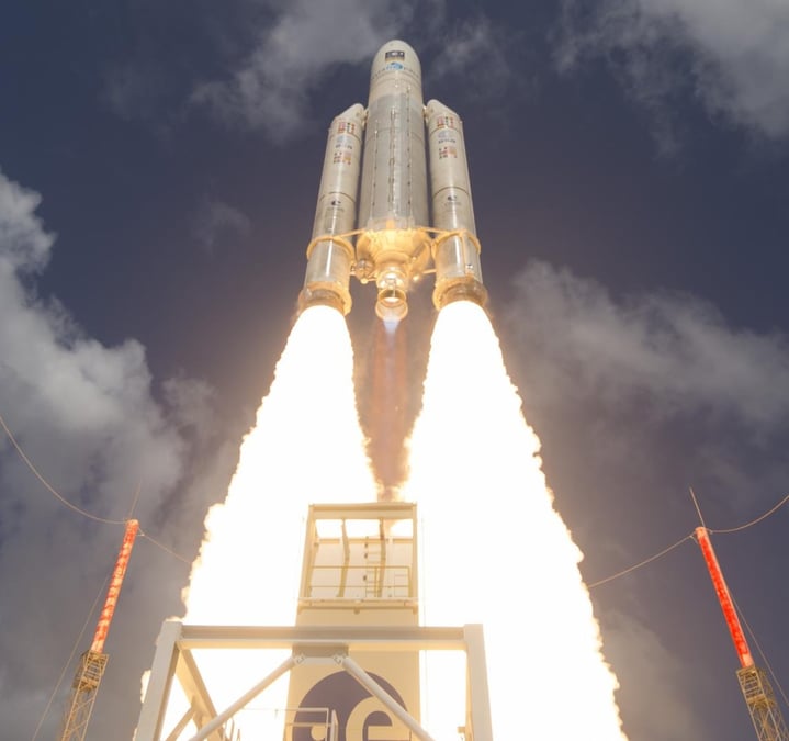 Premier lancement Galileo par Ariane 5, le 17 novembre 2016 (VA 233)
