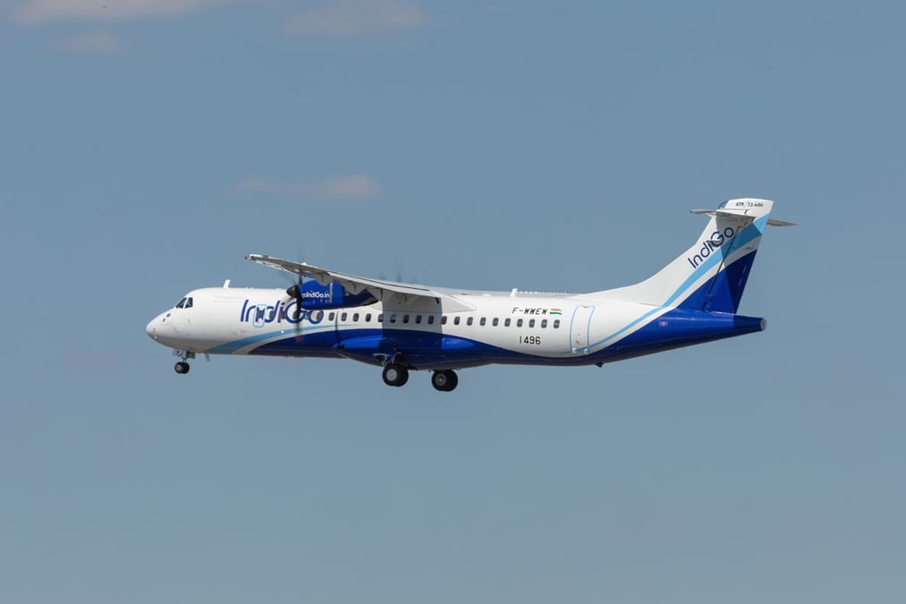 Le 1 000ème ATR 72 pour la compagnie aérienne indienne IndiGo.
