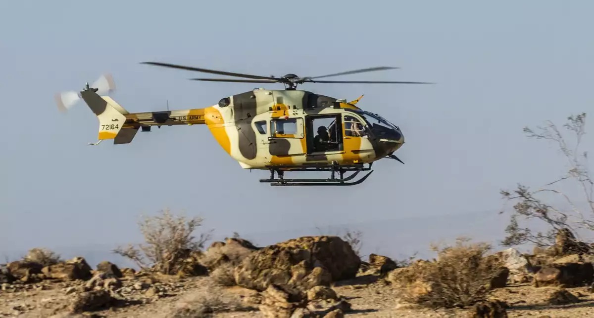 Un UH-72A utilisé en OPFOR.