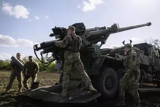 CAESAr ukrainien en action.