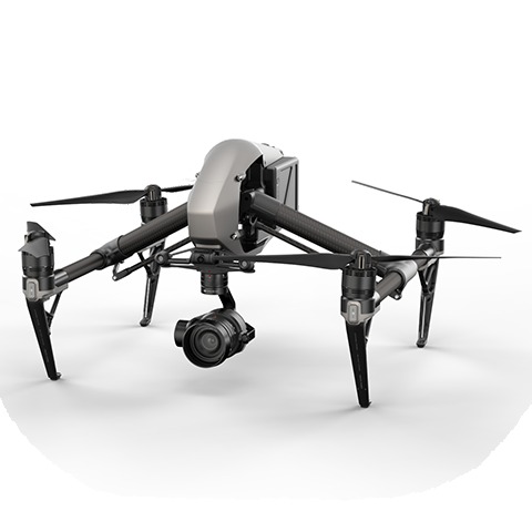 Le drone Inspire 2 de DJI permet de répondre aux besoins des professionnels.