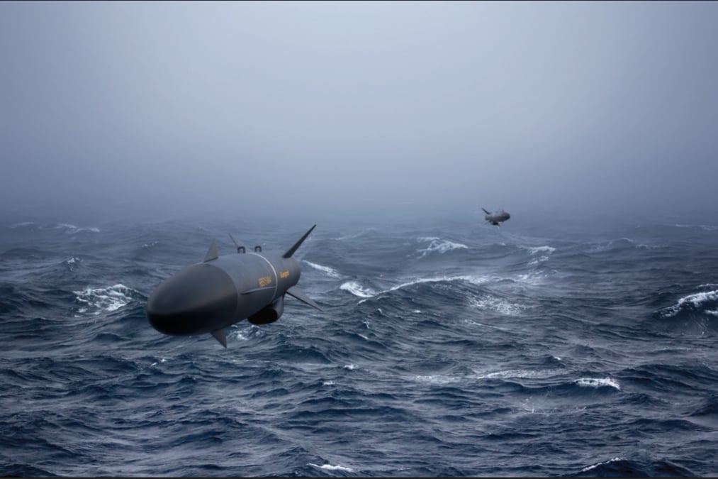 RBS15 Gungnir anti-ship missile.
