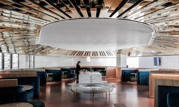 Le "Balcon" : Salon business d'Air France au terminal 2E