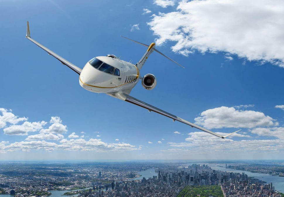 Le Bombardier Challenger 350 se verra doté de l’affichage tête haute et le système de vision améliorée en option.
