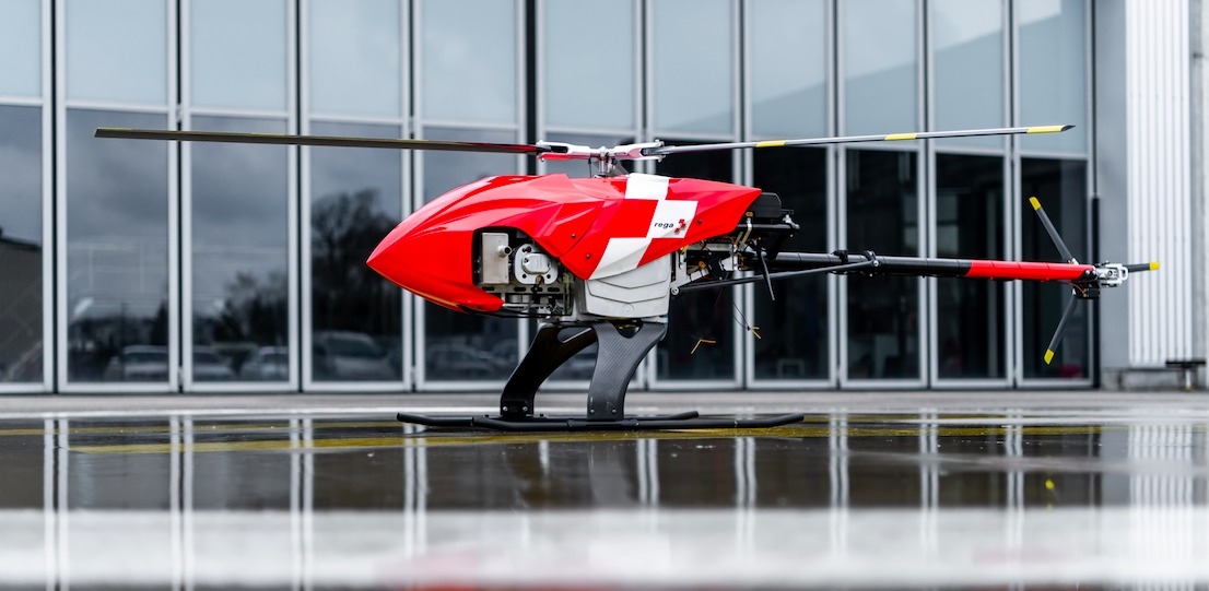 La Rega dévoile son drone multirotors.