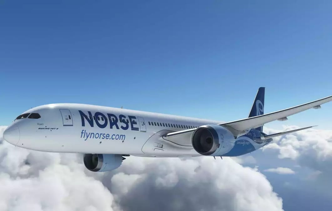 Un Boeing 787 Dreamliner de Norse Atlantic Airways