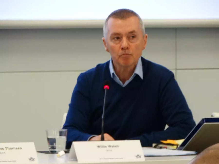 Willie Walsh, directeur général de l'IATA
