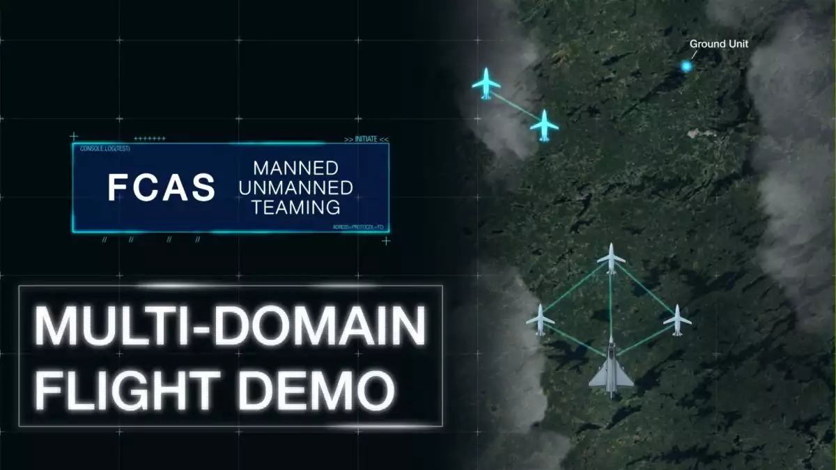 Démonstration multi-domaine d'Airbus avion-drone et hélcioptère-drone.