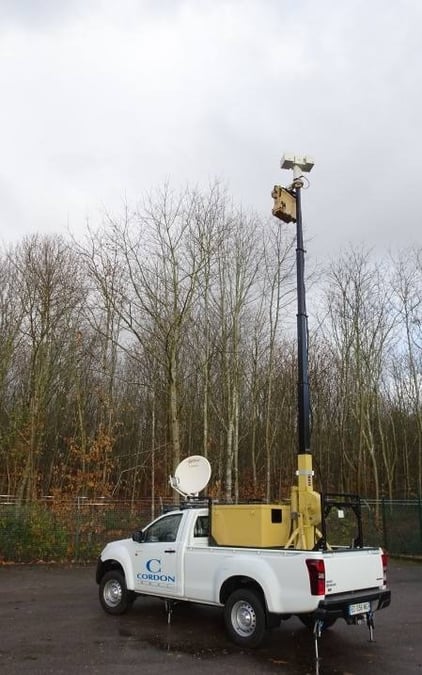 Le système SMDR2 permet de surveiller des zones étendues.