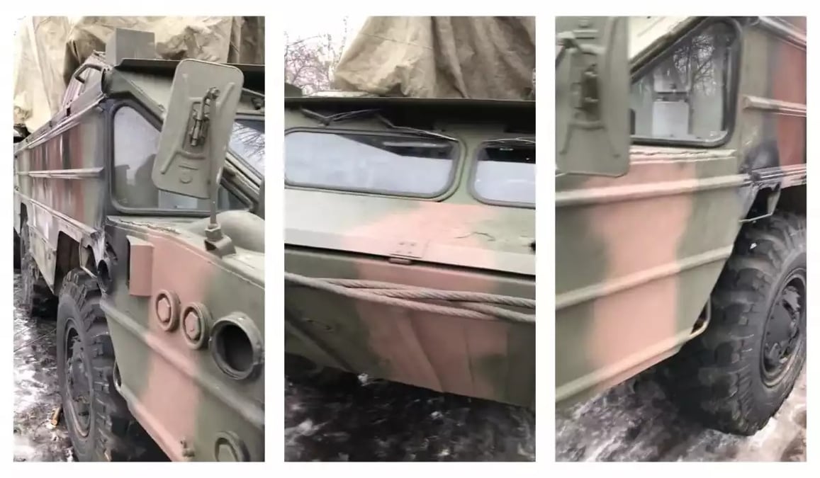 Véhicule antiaérien courte portée 9K33 Osa (SA-8 Gecko) polonais livré en Ukraine.