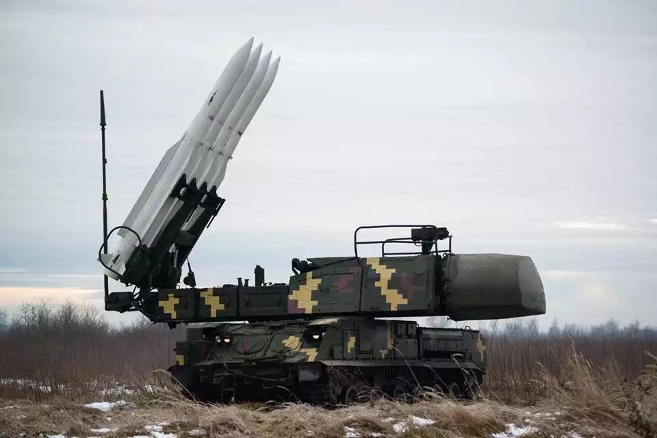 Buk-M1 ukrainien (TELAR).