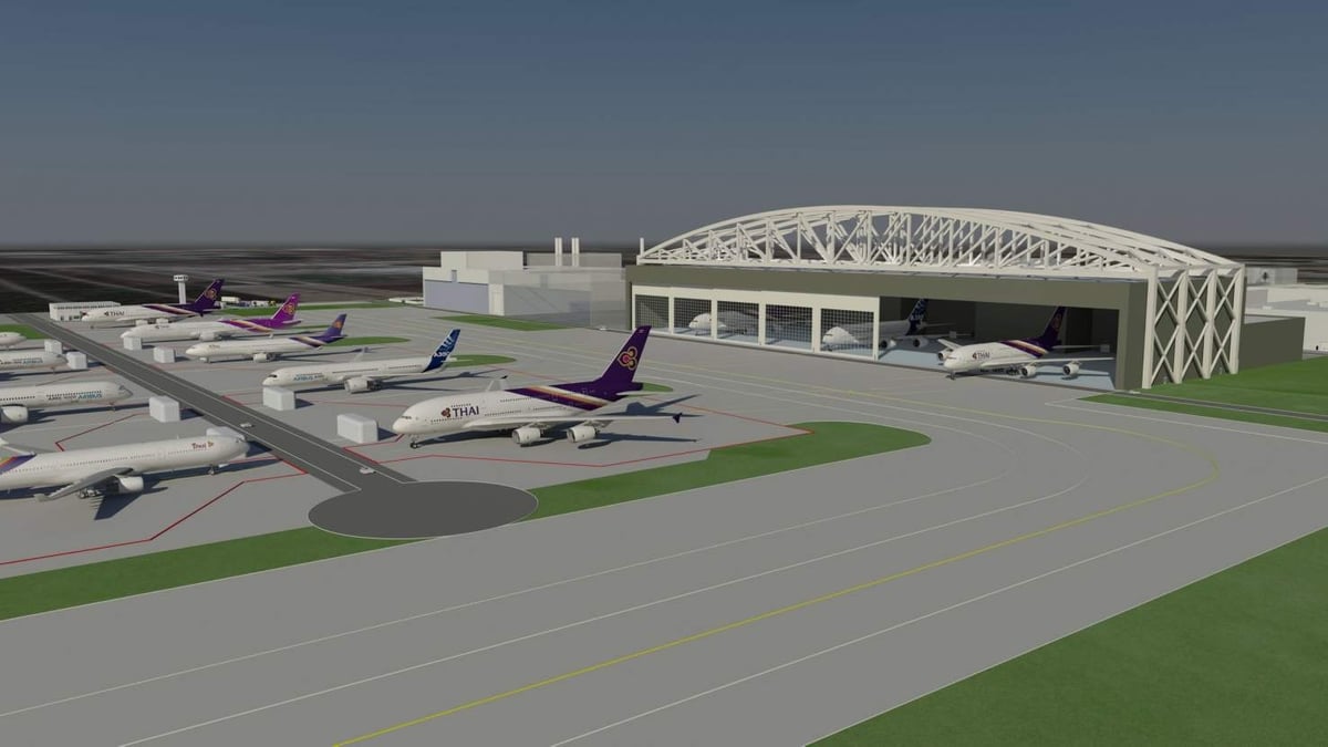 Future Airbus-THAI MRO facility.