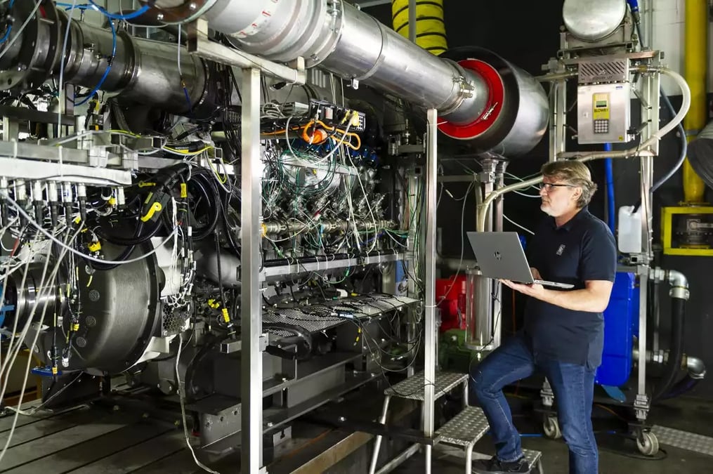 RR successful hydrogen engine tests