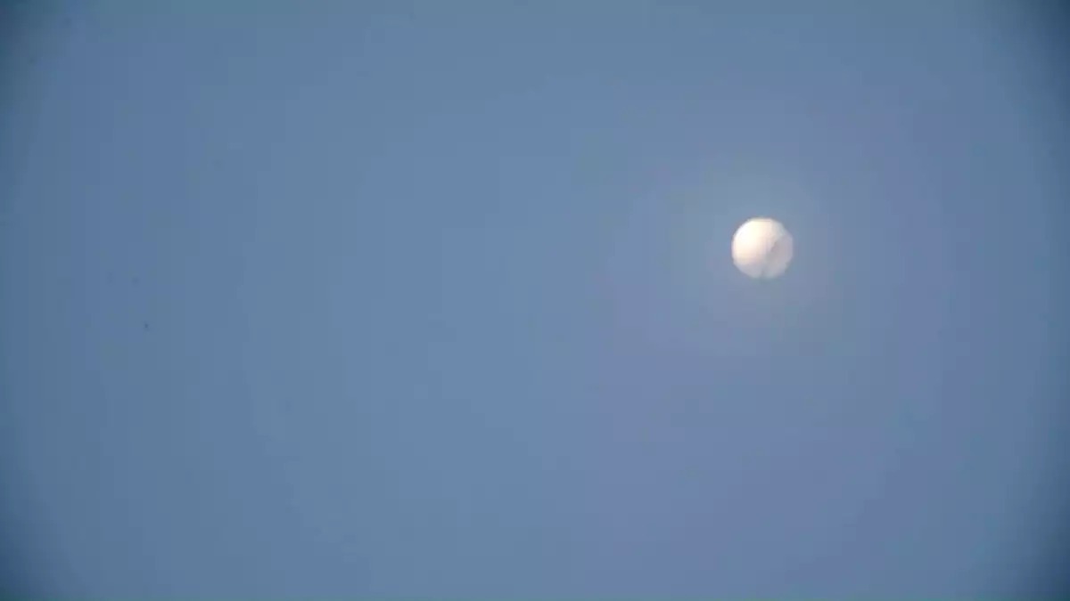 Ballon stratosphérique sur le Montana.
