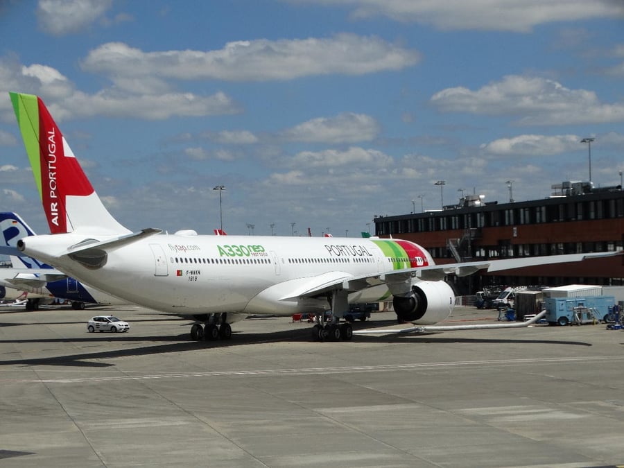 L'A330neo de TAP Portugal à Toulouse
