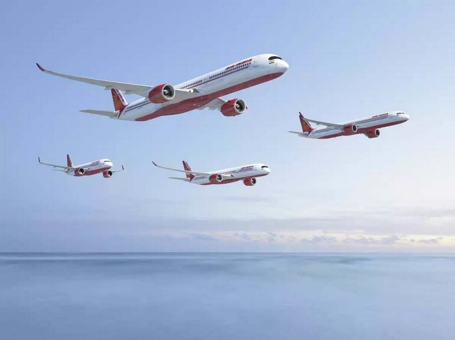 Air India va commander 250 Airbus.