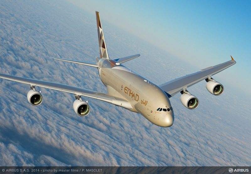 Etihad A380.