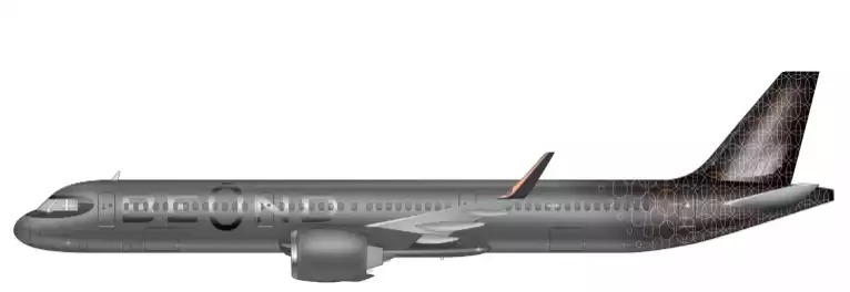 Un Airbus A321LR aux couleurs de BeOnd