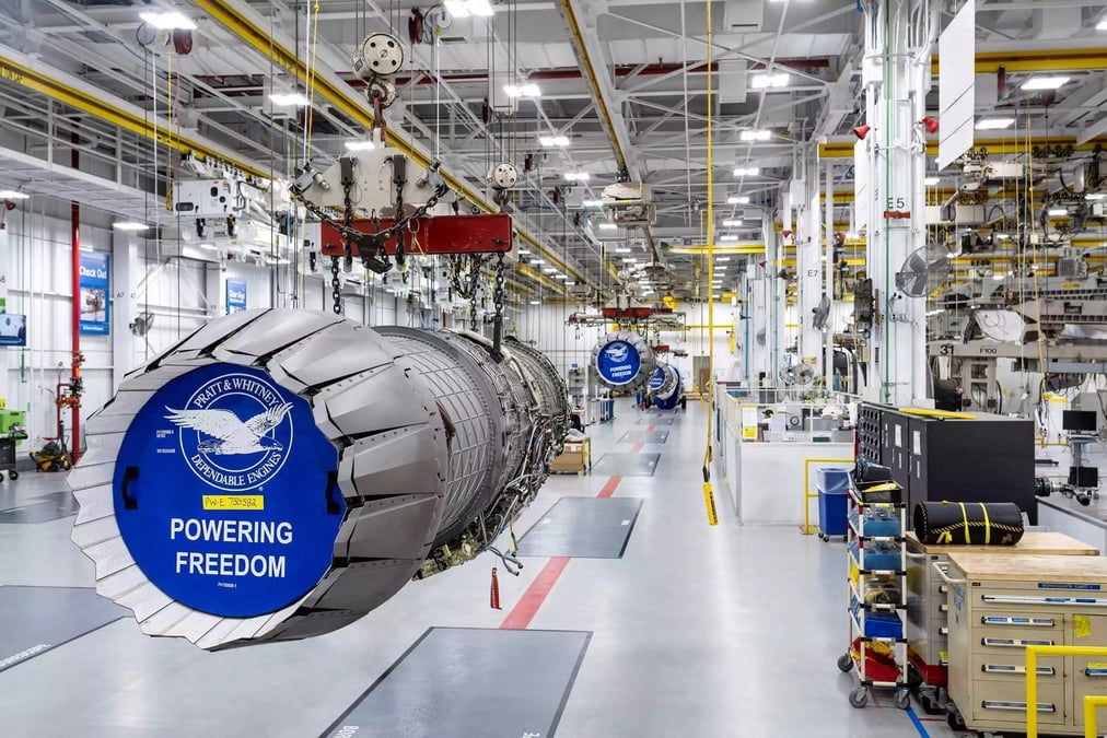 Moteurs F135 pour les F-35.