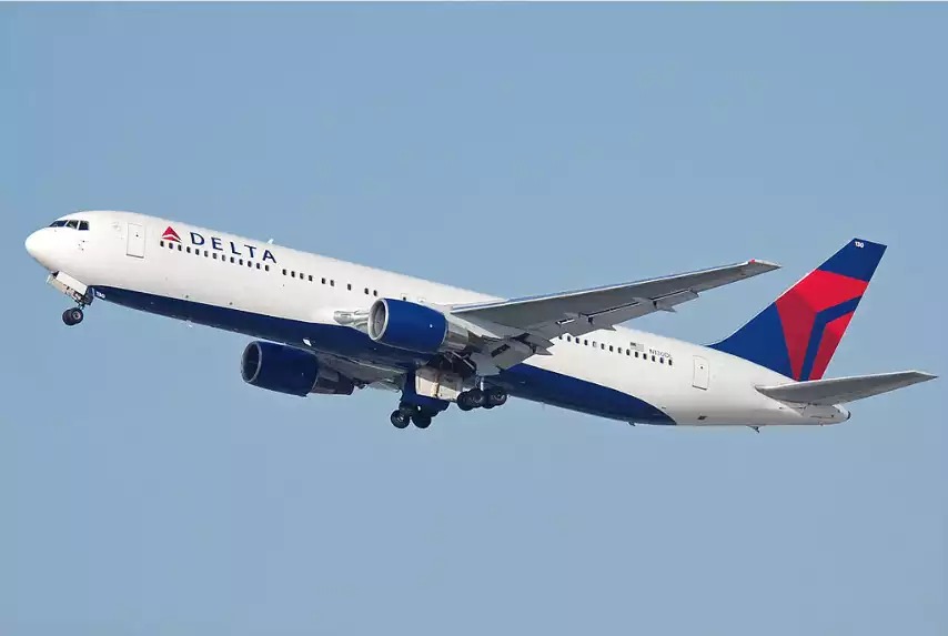 Un Boeing 767-400 de Delta