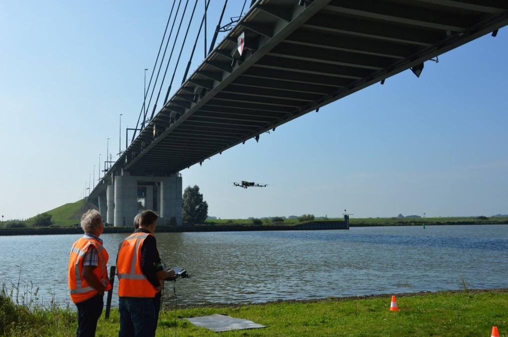 L'inspection des infrastructure reste le domaine d'action privilégié des drones en Belgique.