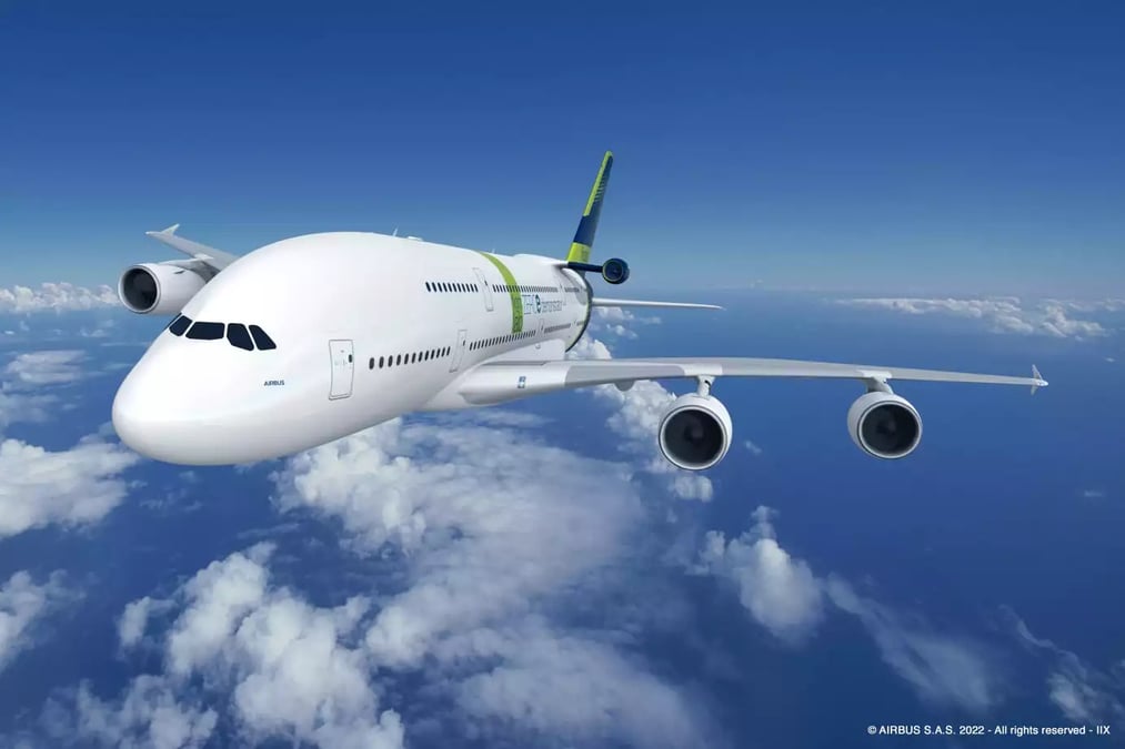 A380 - an ideal flight test platform for the ZEROe demonstrator_web