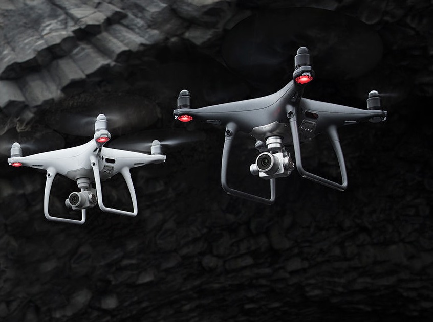 Le drone Phantom 4 Pro fait partie du programme Axon Air.