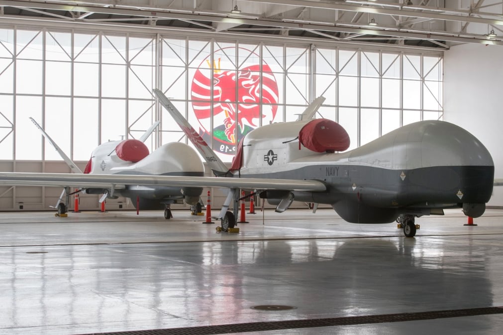 La carrière opérationnelle du MQ-4C Triton débute sur la base navale de Base Ventura