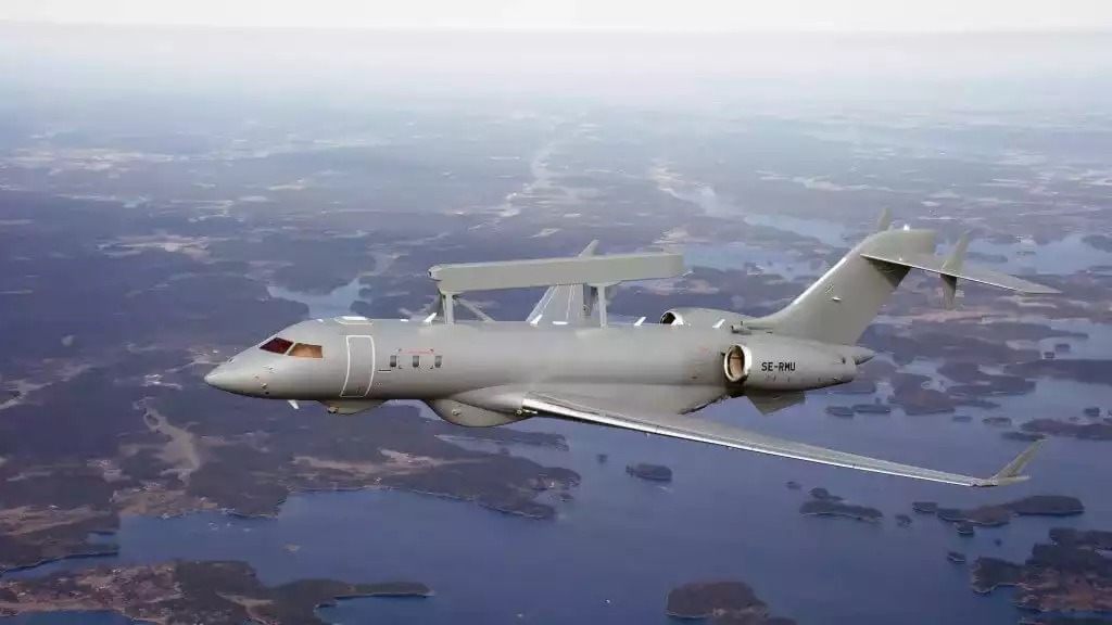 Avion de guet aérien avancé et de commandement GlobalEye.