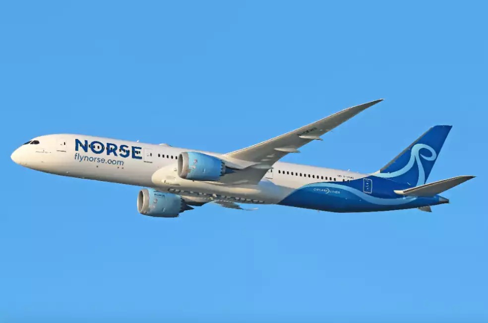 Un Boeing 787 de Norse Atlantic Airways