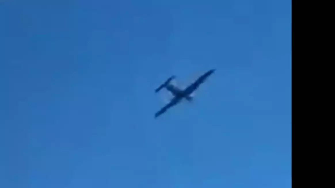 Drone kamikaze ukrainien Beaver non loin de Moscou.