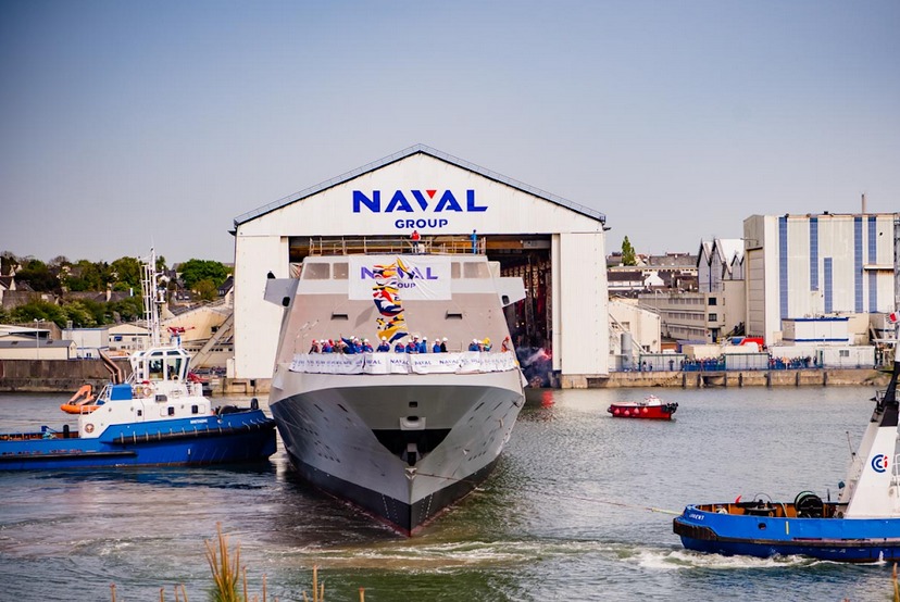Lancement à Lorient de l'Alsace