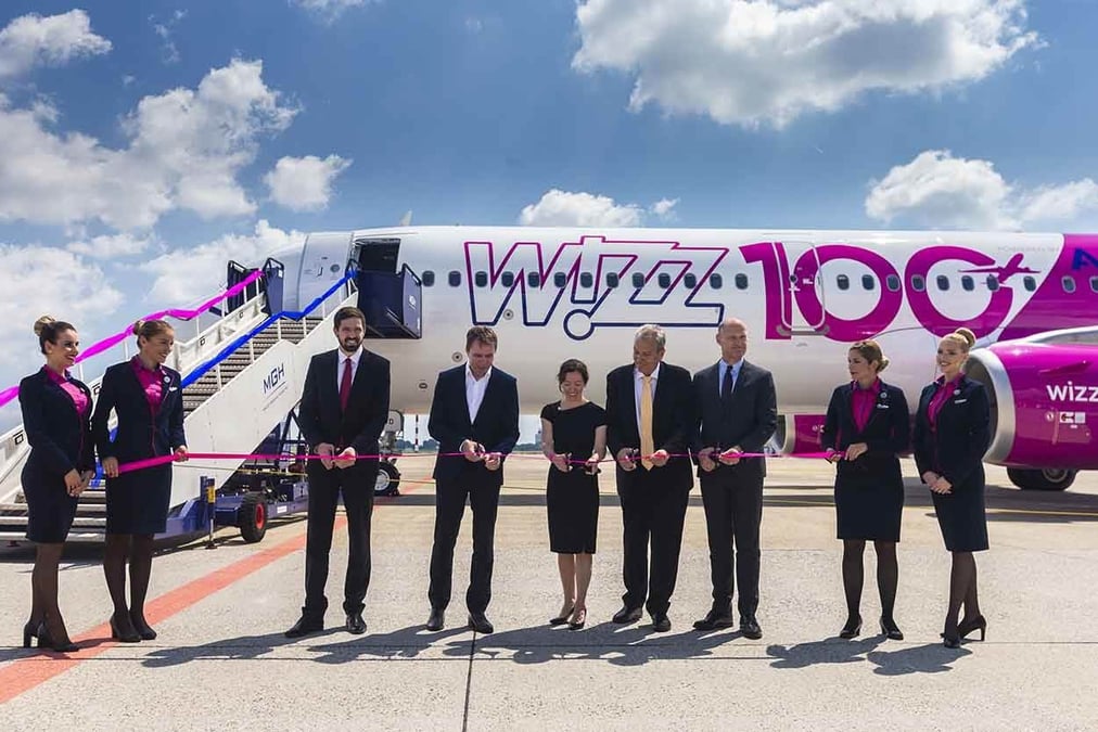 Wizz Air a réceptionné son 100ème Airbus, un A321ceo.