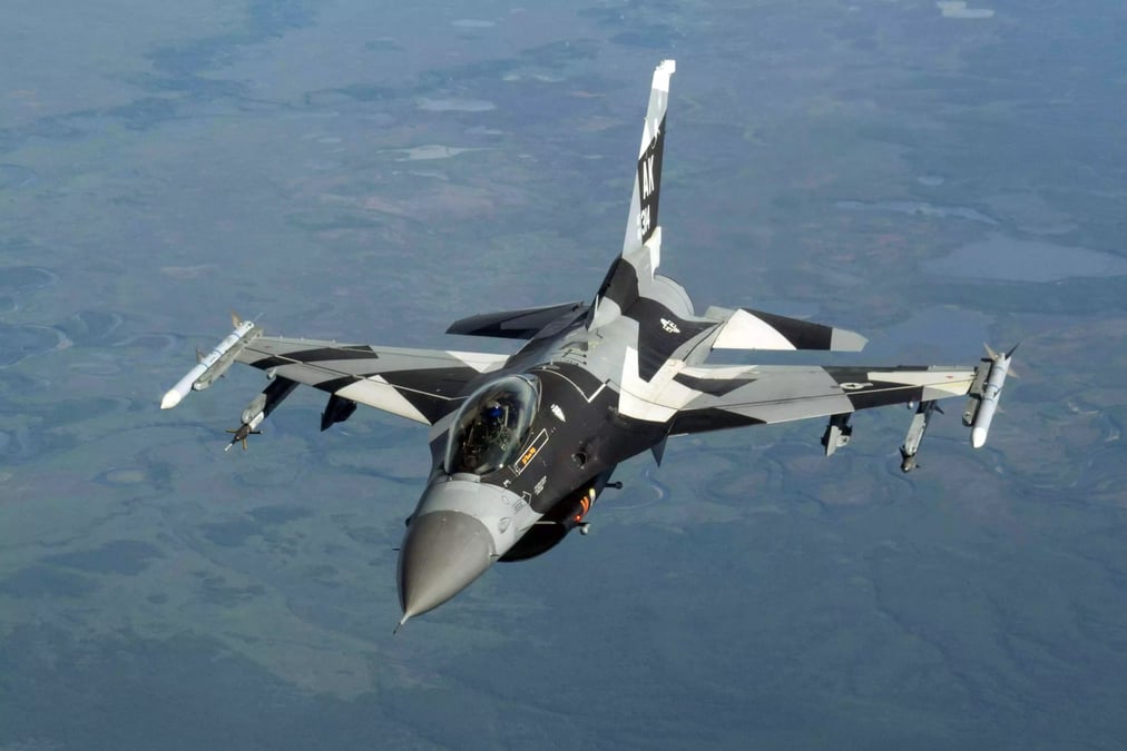 F-16C Agresseur de l'US Air Force durant Red Flag Alaska 21-2_USAF