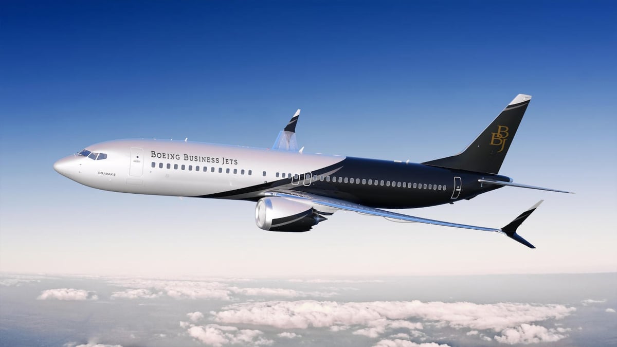 Le Boeing BBJ MAX a fait l'objet de deux commandes cette année.