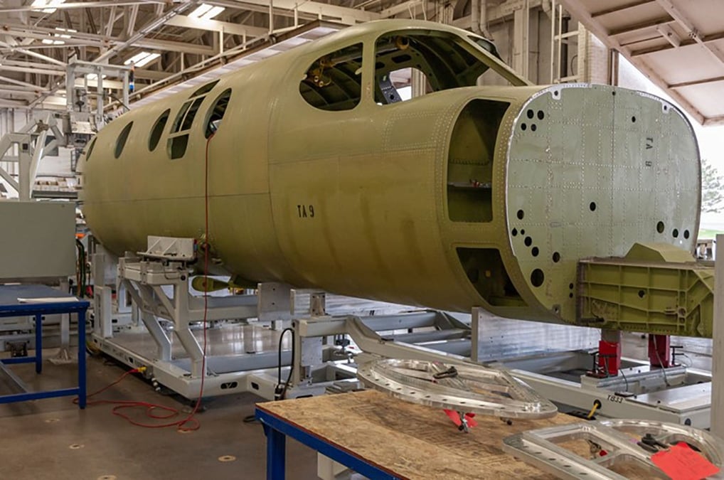 L'assemblage du Cessna Denali se poursuit. Le premier vol est prévu pour début 2019.