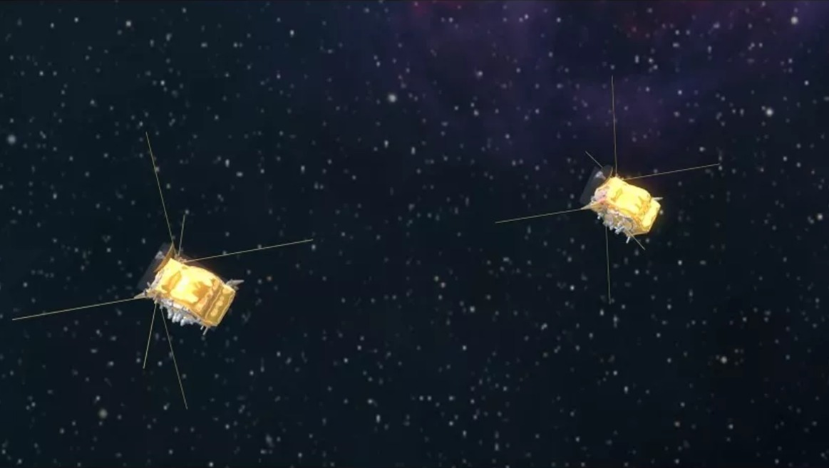 Vue d'artiste des satellites Longjiang 1 et 2