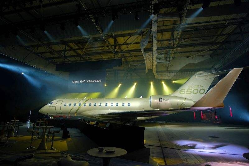 Doté d'un nouveau moteur et d'une nouvelle voilure, le Global 6500 va plus loin que le Global 6000.