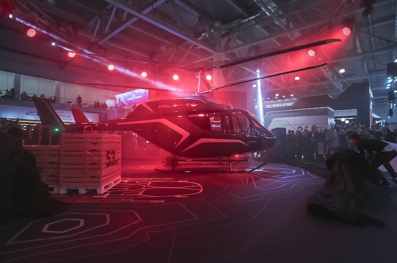 Le VRT500 a été dévoilé à l'occasion du salon HeliRussia 2018, qui a ouvert ses portes le 24 mai 2018.