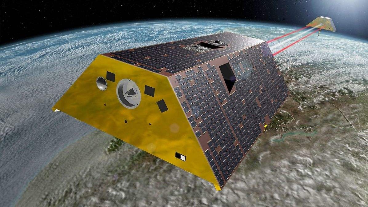 GRACE-FO satellites.