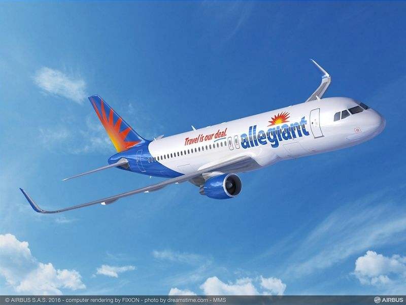 Allegiant A320.