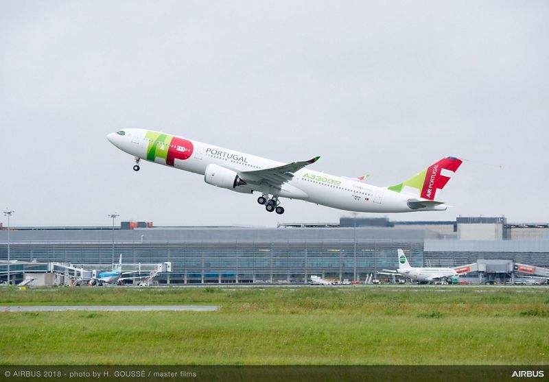 First A330-900 for Air Portugal.