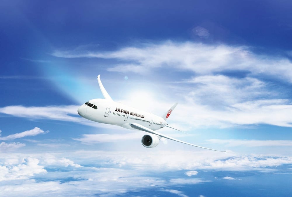 Japan Airlines 787.