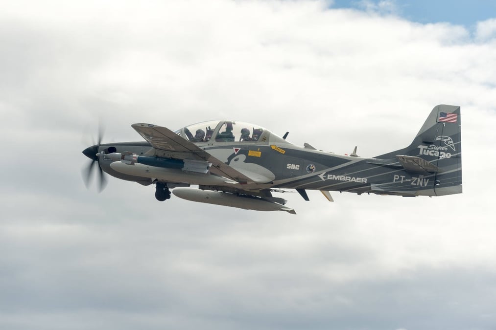 L'A-29 Super Tucano participe à la seconde phase du projet OA-X.