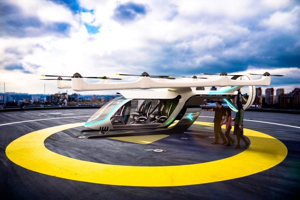 L'ADAVe dévoilé par Embraer et développé par Embraer X, filiale de l'avionneur, est développé en coopération avec Uber.