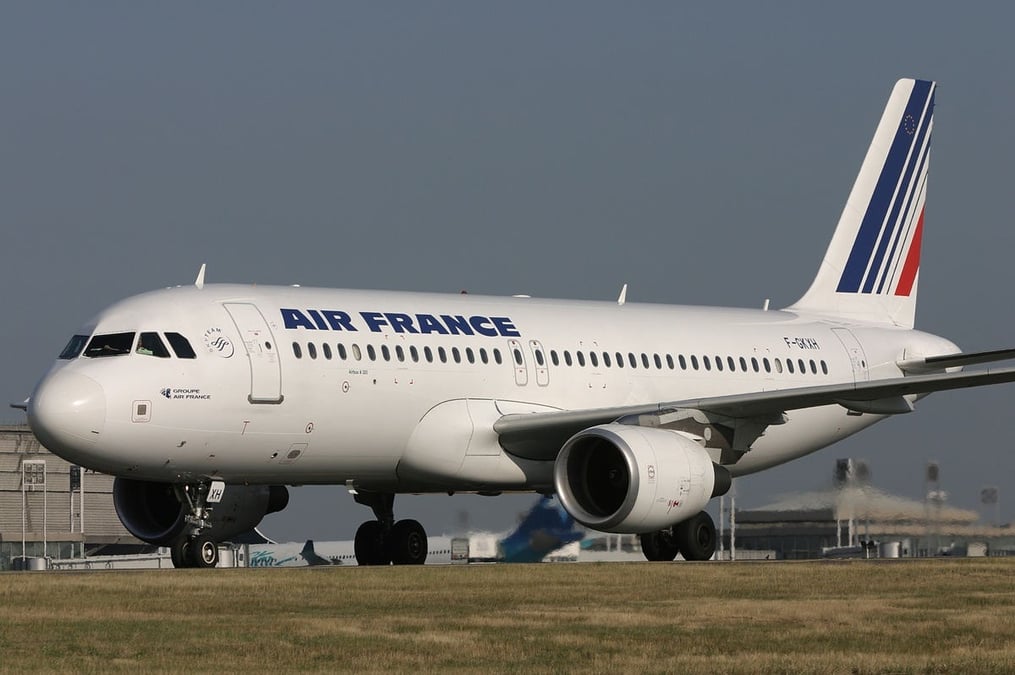 Un Airbus A320 d'Air France