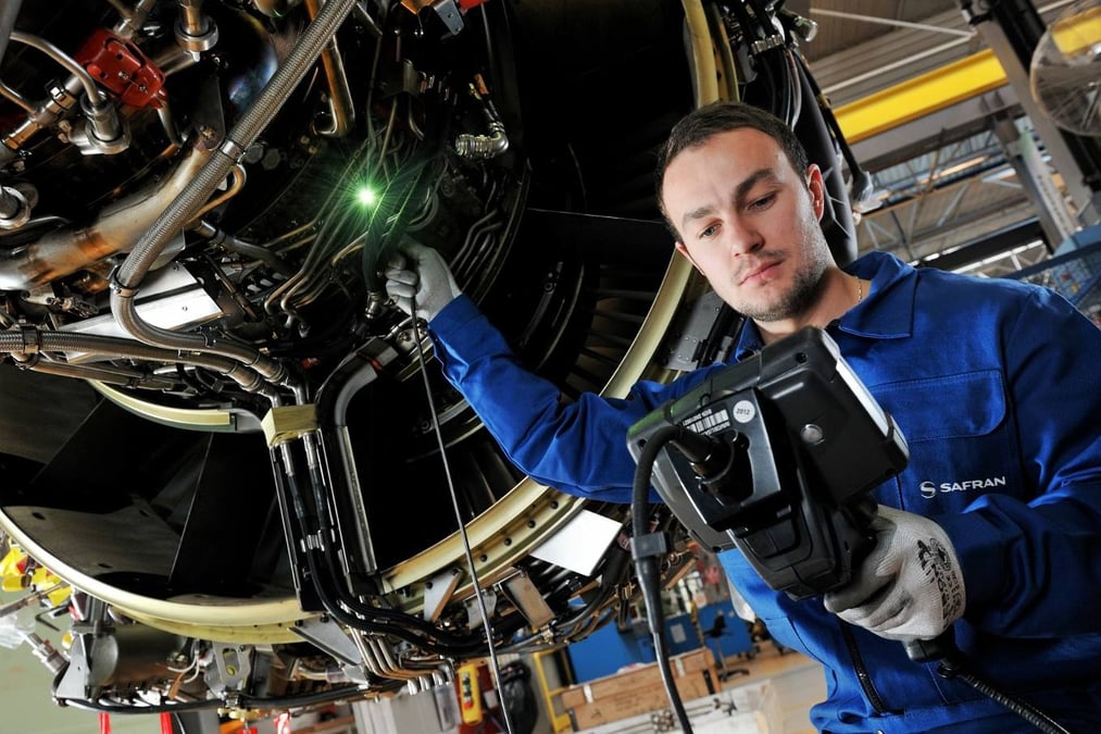 Borescope inspection.