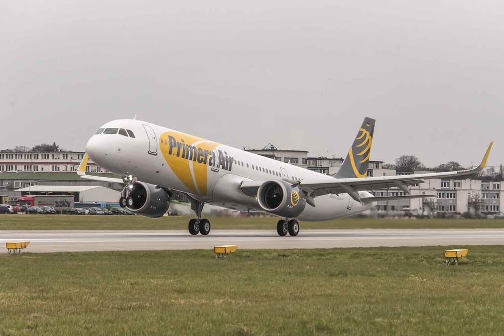 Primera Air réceptionnera huit Airbus A321neo d'ici la fin 2018 dont deux A321LR.