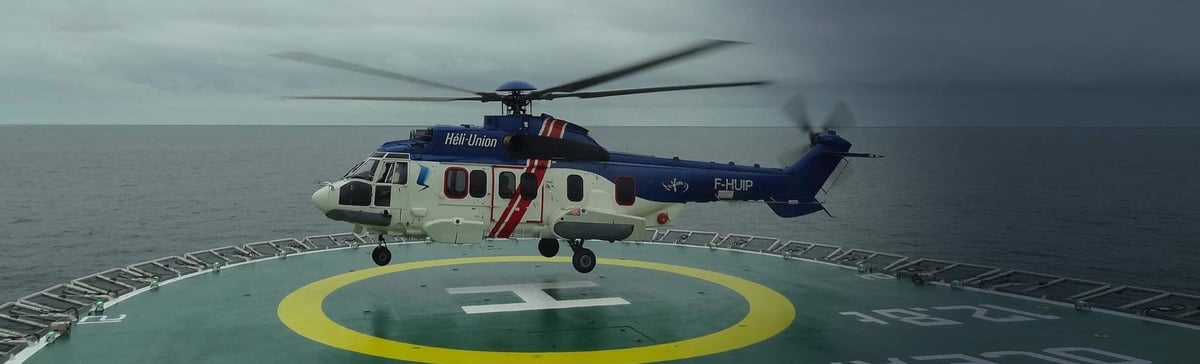 Héli-Union assure notamment du transport de personnels de et vers les plates-formes offshore.